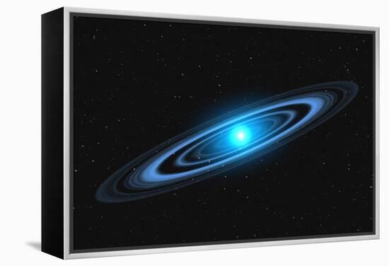 Vega Star with Rings-Chris Butler-Framed Premier Image Canvas