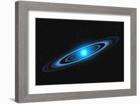 Vega Star with Rings-Chris Butler-Framed Photographic Print