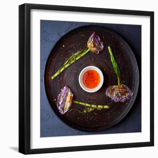 Vegan grill-Aleksandrova Karina-Framed Photographic Print