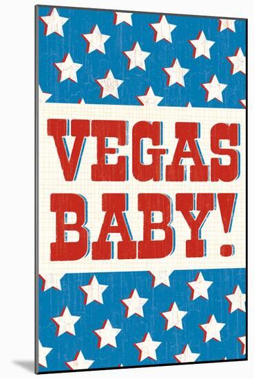 Vegas Baby-Tom Frazier-Mounted Giclee Print