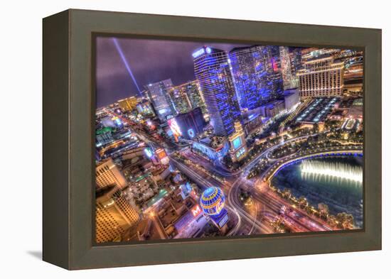 Vegas II-Moises Levy-Framed Premier Image Canvas