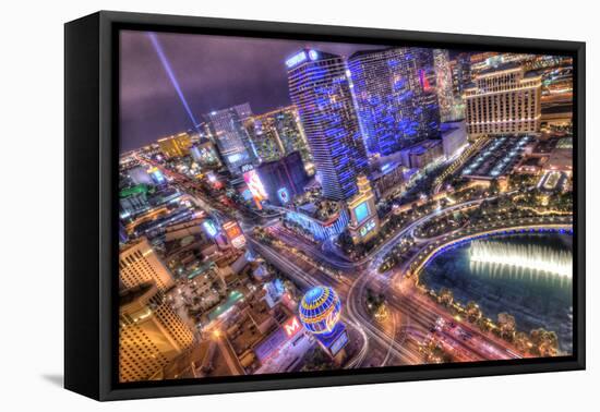 Vegas II-Moises Levy-Framed Premier Image Canvas