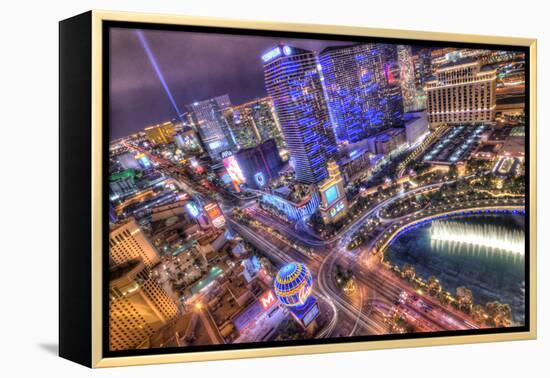 Vegas II-Moises Levy-Framed Premier Image Canvas