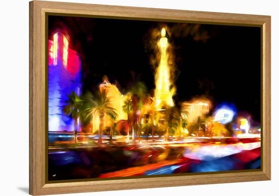 Vegas Light - In the Style of Oil Painting-Philippe Hugonnard-Framed Premier Image Canvas