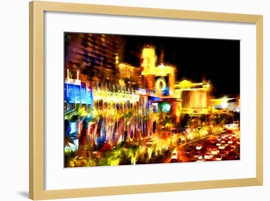 Vegas Palace - In the Style of Oil Painting-Philippe Hugonnard-Framed Giclee Print