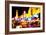 Vegas Show II - In the Style of Oil Painting-Philippe Hugonnard-Framed Giclee Print