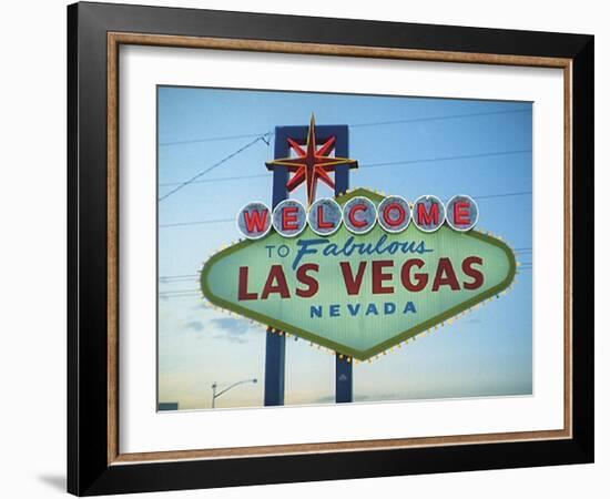 Vegas Sign I-British Pathe-Framed Giclee Print