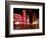 Vegas Strip Lights 1973-null-Framed Photographic Print