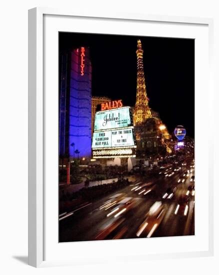 Vegas Struggles-Matt York-Framed Photographic Print