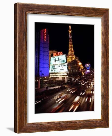 Vegas Struggles-Matt York-Framed Photographic Print