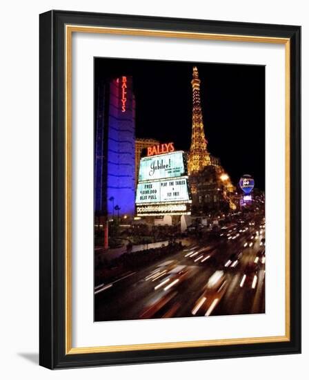 Vegas Struggles-Matt York-Framed Photographic Print