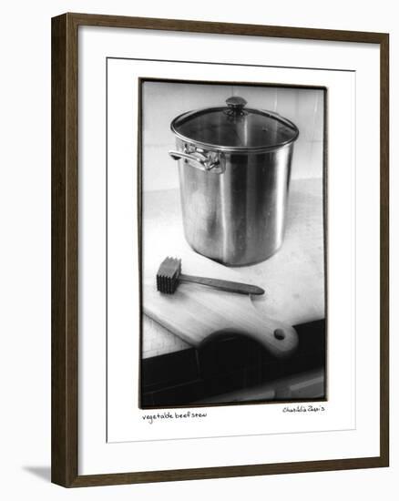 Vegetable Beef Stew-Chariklia Zarris-Framed Art Print