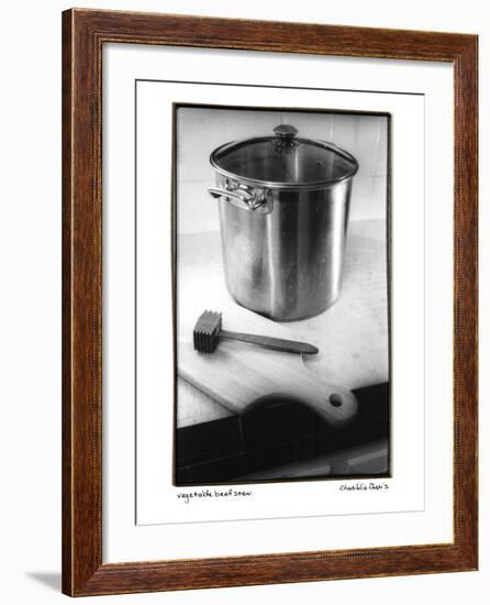 Vegetable Beef Stew-Chariklia Zarris-Framed Art Print