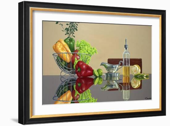 Vegetable Bowl-Eduardo Camoes-Framed Giclee Print