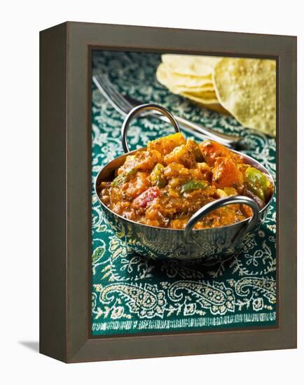 Vegetable Curry (India)-Huw Jones-Framed Premier Image Canvas