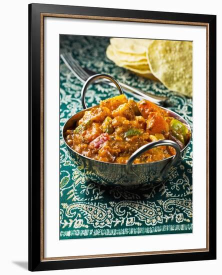 Vegetable Curry (India)-Huw Jones-Framed Photographic Print