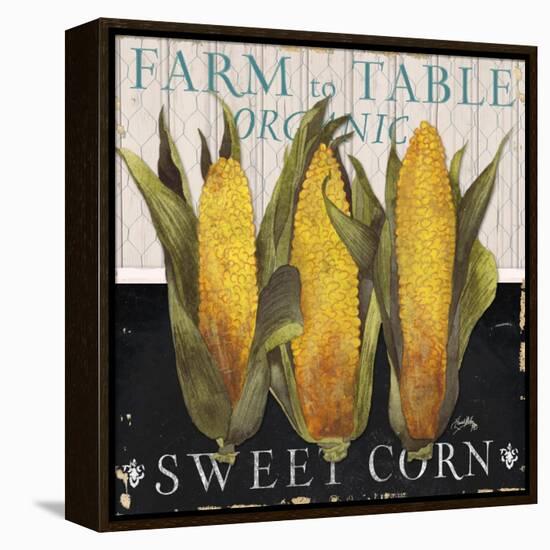 Vegetable Farm Fresh I-Elizabeth Medley-Framed Stretched Canvas