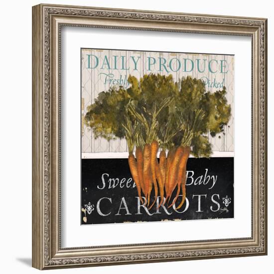 Vegetable Farm Fresh II-Elizabeth Medley-Framed Art Print