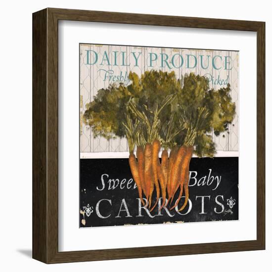 Vegetable Farm Fresh II-Elizabeth Medley-Framed Art Print