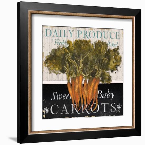 Vegetable Farm Fresh II-Elizabeth Medley-Framed Art Print