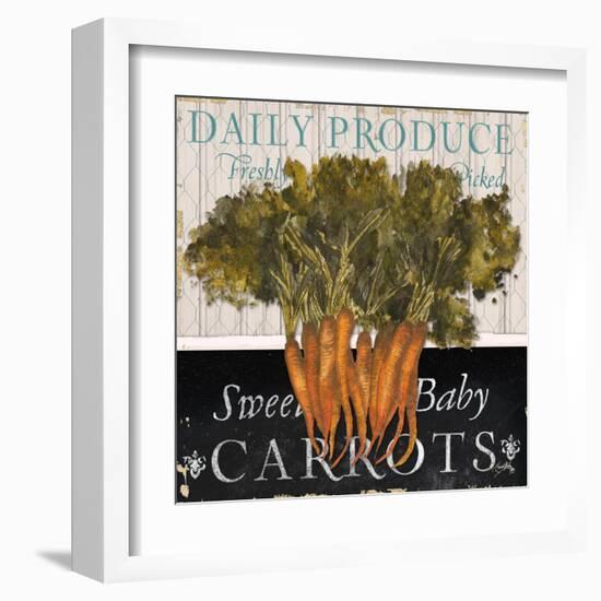 Vegetable Farm Fresh II-Elizabeth Medley-Framed Art Print