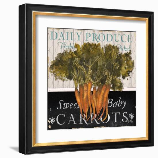 Vegetable Farm Fresh II-Elizabeth Medley-Framed Art Print