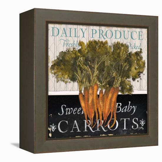 Vegetable Farm Fresh II-Elizabeth Medley-Framed Stretched Canvas