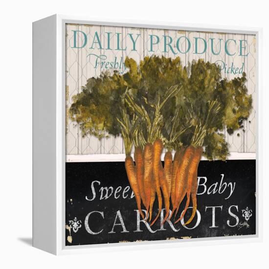 Vegetable Farm Fresh II-Elizabeth Medley-Framed Stretched Canvas