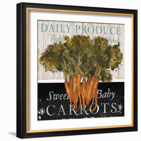 Vegetable Farm Fresh II-Elizabeth Medley-Framed Art Print