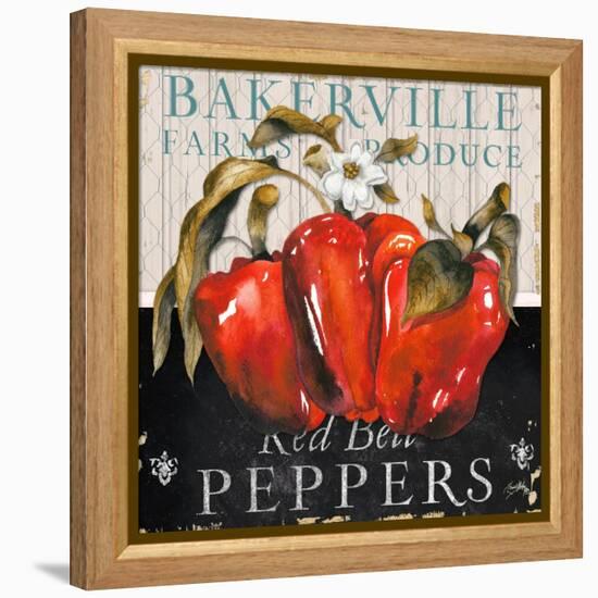 Vegetable Farm Fresh III-Elizabeth Medley-Framed Stretched Canvas