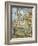 Vegetable Garden, 1878-Camille Pissarro-Framed Giclee Print