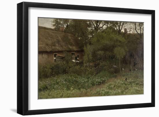 Vegetable Garden-Anton Mauve-Framed Art Print