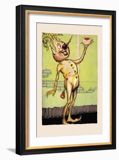 Vegetable Man-John R. Neill-Framed Art Print