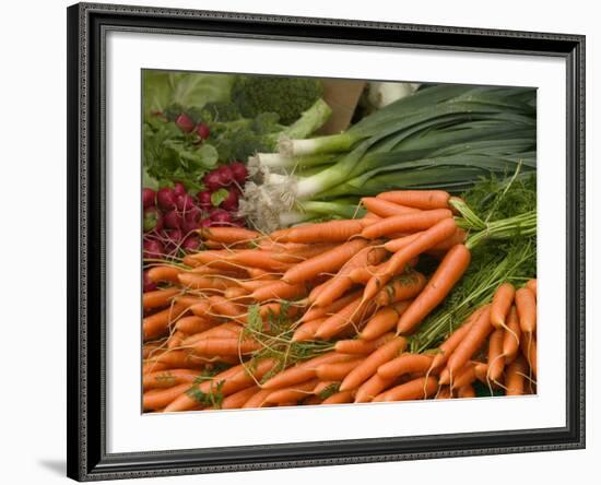 Vegetable Market, Stavanger Harbour, Norway-Russell Young-Framed Photographic Print