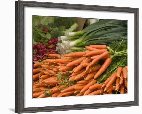 Vegetable Market, Stavanger Harbour, Norway-Russell Young-Framed Photographic Print