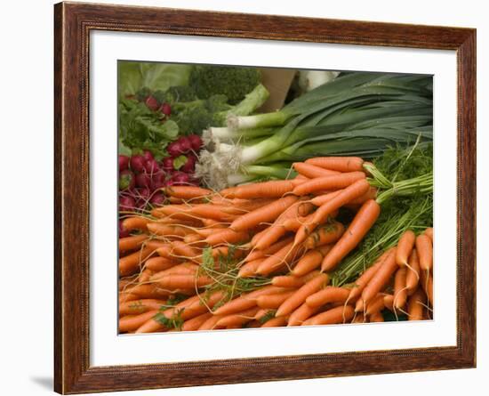 Vegetable Market, Stavanger Harbour, Norway-Russell Young-Framed Photographic Print