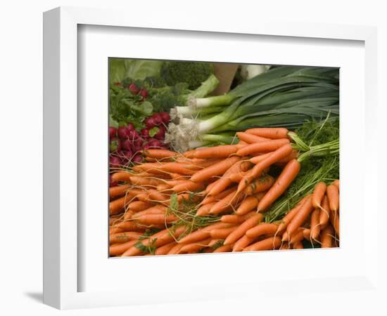 Vegetable Market, Stavanger Harbour, Norway-Russell Young-Framed Photographic Print