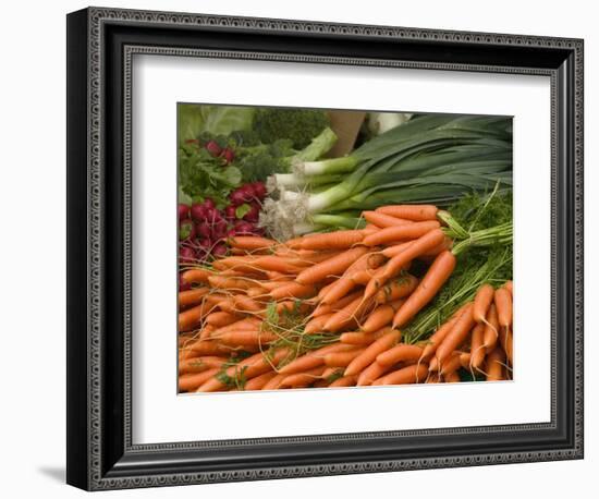 Vegetable Market, Stavanger Harbour, Norway-Russell Young-Framed Photographic Print