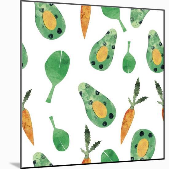 Vegetable Pattern 5-Summer Tali Hilty-Mounted Giclee Print