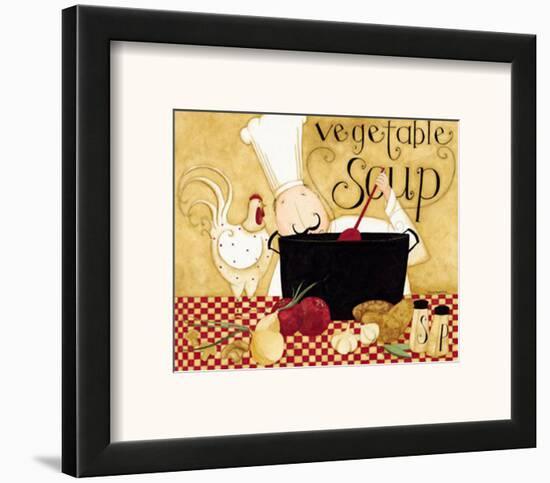 Vegetable Soup-Dan Dipaolo-Framed Art Print