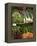 Vegetable Stall at Saturday Market, Salamanca Place, Hobart, Tasmania, Australia-David Wall-Framed Premier Image Canvas