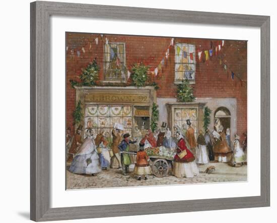 Vegetable Vendor-John S Goodall-Framed Premium Giclee Print