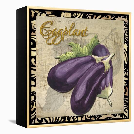 Vegetables 1 Eggplant-Megan Aroon Duncanson-Framed Premier Image Canvas