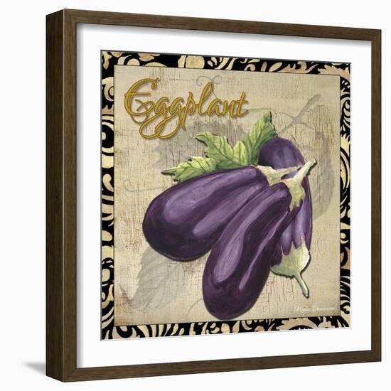 Vegetables 1 Eggplant-Megan Aroon Duncanson-Framed Giclee Print