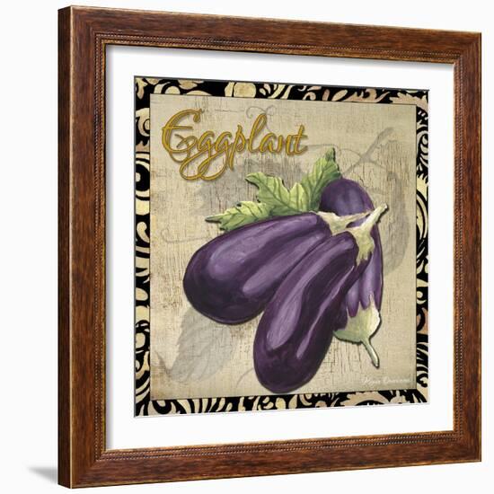 Vegetables 1 Eggplant-Megan Aroon Duncanson-Framed Giclee Print