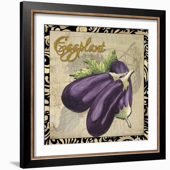 Vegetables 1 Eggplant-Megan Aroon Duncanson-Framed Giclee Print