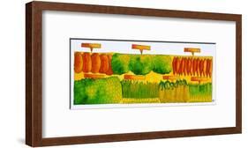 Vegetables, 1998-Julie Nicholls-Framed Giclee Print