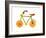 Vegetables and Fruit Forming the Shape of a Bicycle-Luzia Ellert-Framed Photographic Print