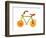 Vegetables and Fruit Forming the Shape of a Bicycle-Luzia Ellert-Framed Photographic Print