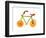 Vegetables and Fruit Forming the Shape of a Bicycle-Luzia Ellert-Framed Photographic Print